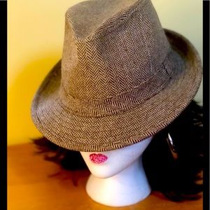 Tweed Brown Hat